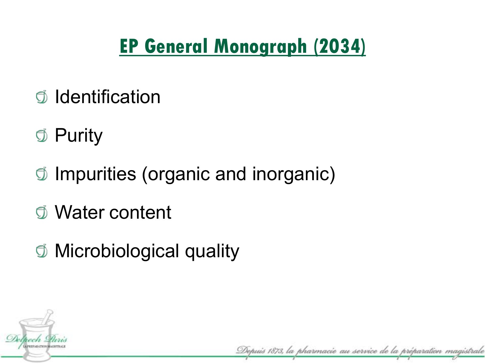 GS-441524 Compounding Forms by Delpech, Paris – slide 5 din 12